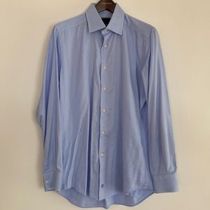 David Donahue Long-Sleeved Dress Shirt